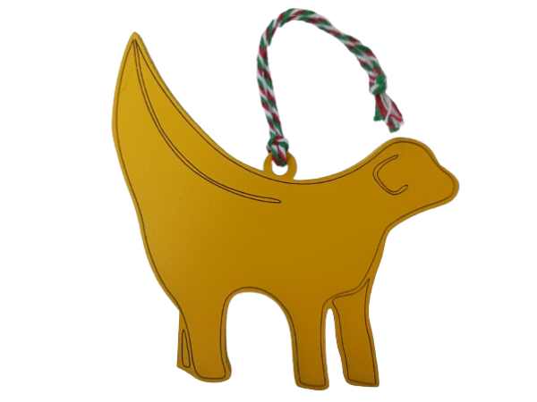 Yellow Lambanana - Christmas Tree Decoration